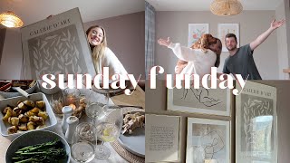 SUNDAY FUNDAY  Desenio Prints Roast Dinners and An Unexpected End [upl. by Kama]