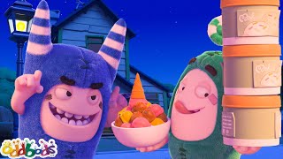 Somethings Amiss In Oddsville  Oddbods  Food Adventures  Cartoons for Kids [upl. by Lydie]