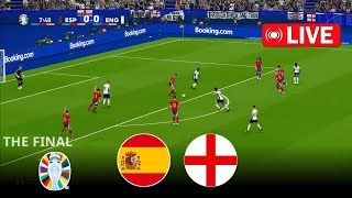 Spain vs England 21  THE FINAL  UEFA Euro Cup 2024  eFootball Pes 21 Gameplay [upl. by Dedrick]