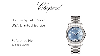 Chopard Happy Sport USA Limited Edition 029100 2785593010  New at Moyer Fine Jewelers [upl. by Mcwherter]