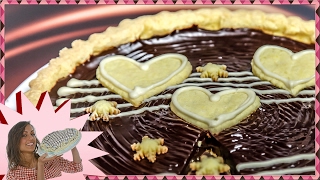 CROSTATA al CIOCCOLATO Perfetta  Torta per San Valentino [upl. by Desdamona]