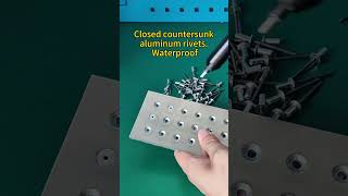 Closed countersunk head aluminium rivet，Waterproof rivet [upl. by France735]