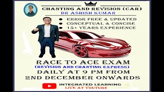 DR ASHISH REVISION AND CHANTING EXPRESS  DERMATOLOGY RACE [upl. by Odab]