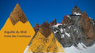 Aiguille du Midi Arete des Cosmiques [upl. by Line]