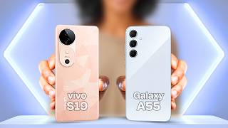 ViVO S19 Vs Samsung Galaxy A55 ⚡ Full Comparison ⚡ Which is Better [upl. by Nyrek802]