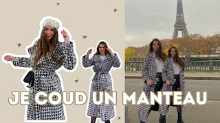 TUTO Couture  Coudre un manteau PATRON GRATUIT [upl. by Boccaj]