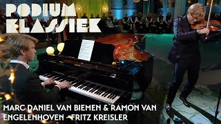 Marc Daniel van Biemen amp Ramon van Engelenhoven  Liebesfreud  Fritz Kreisler  Podium Klassiek [upl. by Bartolemo]