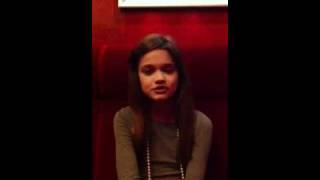 Ciara Bravo Interview [upl. by Granoff]