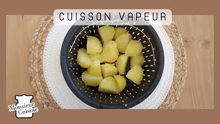 CUISSON VAPEUR MONSIEUR CUISINE  POMME DE TERRE 🥔🥔🥔 [upl. by Anib]