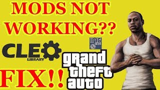 MODS NOT WORKING GTA SAN ANDREASGAMINGSOFTWARES [upl. by Amaty]