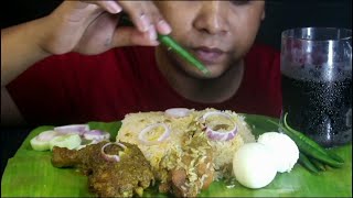 SPICY CHIKEN BIRIYANI🍗LEG PIECE amp SPICY🌶️CHIKEN CHAP EGG SALAD  Zerowatt BD Reaction [upl. by Heinrick]