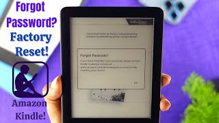 How to Reset Amazon Kindle If Forgot Password 1 Min [upl. by Libenson]