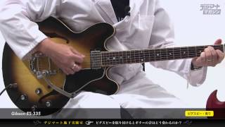 【デジマート地下実験室】ビグスビーを取り付けるとギターの音はどう変わるのか？〜Gibson ES335 [upl. by Liahcim]