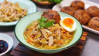 How to make Mee Soto Ayam from Scratch [upl. by Weisbart636]