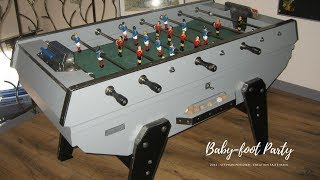 Babyfoot fait main [upl. by Melac]