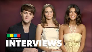 Joey Batey Freya Allan amp Anya Chalotra Interview  The Witcher Season 3  Netflix  2023 [upl. by Baras764]