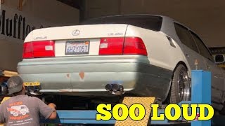 MAKING THE V8 LS400 SOO LOUD [upl. by Ahsal654]