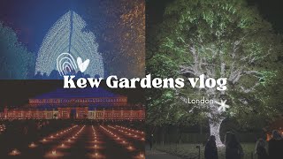 •Christmas at Kew Gardens• London Royal Botanic Gardens christmas kewgardens [upl. by Korrie]