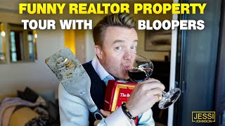 Funny realtor property tour with bloopers  409 3585 146A St South Surrey BC [upl. by Geraldina]