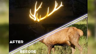 How to apply Glow effect in photoshop 2020 [upl. by Hazeefah265]