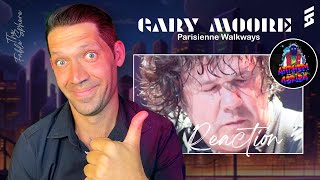 FIRST TIME HEARING Gary Moore  Parisienne Walkways Reaction Athems Series [upl. by Hanforrd]