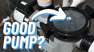 Review amp Up Close Demo of Waterway Power Defender Pool Pump 110 Single Speed [upl. by Schmidt192]