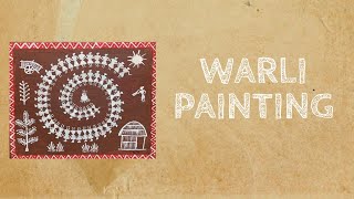 WARLI PAINTING ORIGIN OF WARLI PAINTING Tracingoriginse7s [upl. by Nnel]