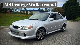 20035 MAZDASPEED Protege Walk Around [upl. by Anaig]