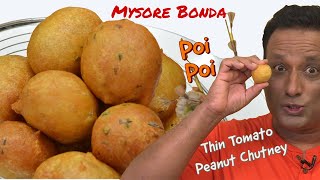 Mysore Bonda Recipe  Make Instant Mysore Bajji Recipe at Home Street Food Style  Breakfast ideas [upl. by Ruddie]