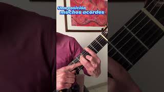 Aprende esta posición con la que puedes hacer muchos acordes  Curso completo de guitarra [upl. by Nosreh]