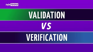 Validation vs Verification [upl. by Beffrey]