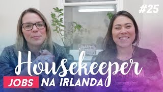 Trabalho na Irlanda Housekeeper [upl. by Ardnuaek496]