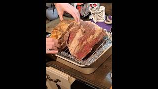 Brisket  Oven Method  When smoking not an option 12hrs brisket food cooking bbq [upl. by Yeltnarb]