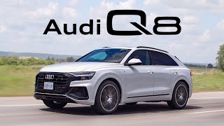 2019 Audi Q8 Review  Smooth and Relaxing [upl. by Rehtae]