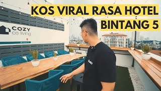 KOS VIRAL RASA HOTEL BINTANG 5  KOS EXCLUSIVE COZY Coliving [upl. by Anytsirk]