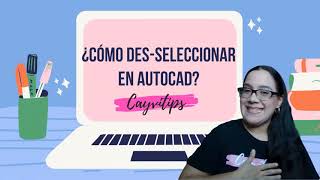 ¿Cómo desseleccionar en AUTOCAD [upl. by Telfer]