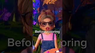 Before VS after coloring a outfit fypシ゚viral roblox edit dti preppyrobloxedit [upl. by Landing]