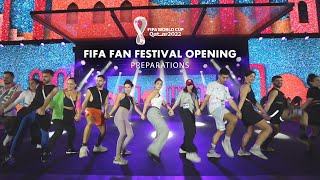 Myriam Fares  FIFA Fan Festival Opening Rehearsals [upl. by Worthy800]