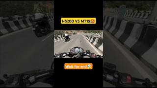 Ns200 Vs Mt15 🥵 Drag Race 🤯 ns200 ns160 nsridervishu ns rider [upl. by Ligetti743]