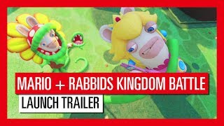 Mario  Rabbids Kingdom Battle  Accolade launch trailer [upl. by Margareta]