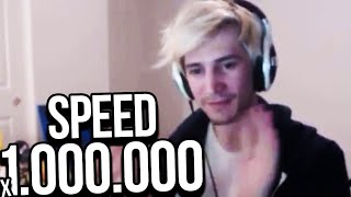 xQc Clap SPEED 1000000x [upl. by Mcnair304]