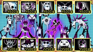 The Battle Cats  All Units Manic Nekoluga TogetherJuntos [upl. by Forkey]