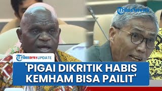 Natalius Pigai Diskakmat Anggota DPR soal Rp 12 T Buat Gaji Staf Bisa Bangkrut ini Kementerian [upl. by Rodney862]