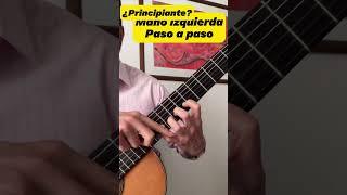 ¿Principiante Mano izquierda paso a paso  Curso completo gratis de guitarra [upl. by Huston]