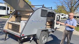 2021 Braxton Creek Bushwhacker 10SS Teardrop Camper for Sale Video  Teardrop RV Dealer in Michigan [upl. by Karli695]