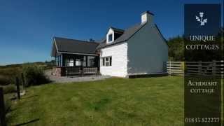 Achduart  Self Catering Holiday Cottage Achiltibuie Wester Ross Scotland [upl. by Aeriell365]