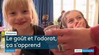 Animation dans une école  Reportage France 3 Normandie  Journée mondiale de lanosmie 2022 [upl. by Abramson]