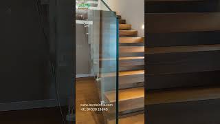 Trending Railing Designs interiordesign railingdesign stairsdesign bardeinfra [upl. by Skilken]