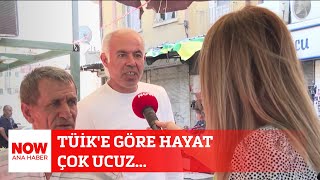 TÜİKe göre hayat çok ucuz 6 Ağustos 2024 NOW Ana Haber [upl. by Brodsky]