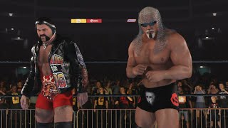 WWE 2K24 The Steiner Brothers vs Two Dudes With Attitudes WCW [upl. by Cenac]